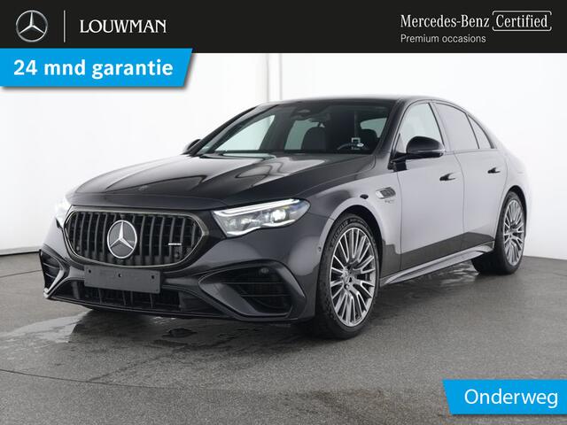 Mercedes-Benz E-KLASSE Mercedes-AMG 53 4MATIC+ Panorama Schuif-Kanteldak | Night Pakket 1+2 | 20 Inch AMG Velgen | AC en DC Lader | Distronic. Inclusief 24 maanden MB Certified garantie voor Europa.