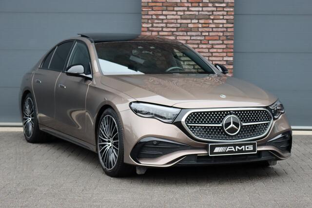Mercedes-Benz E-KLASSE 300 e AMG Line | Hyperscreen | Airmatic | Achterasbesturing | Distronic+ | Stoelventilatie | Memory | Burmester | HUD | Digital Light | Surround Camera | Verwarmd Stuurwiel |