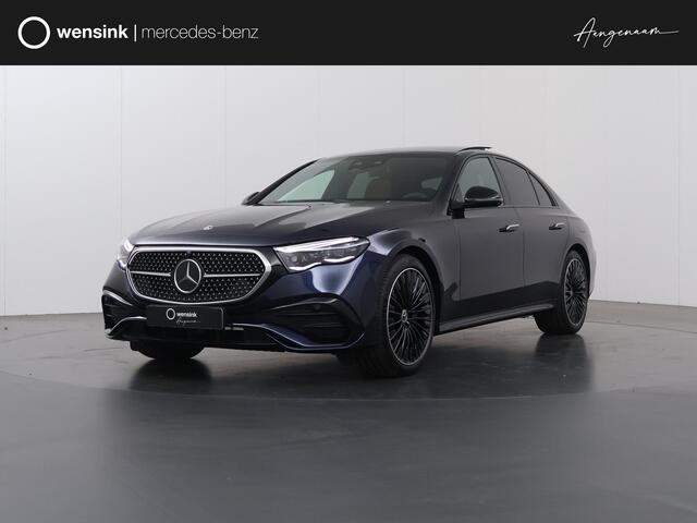 Mercedes-Benz E-KLASSE 300e Sport Edition | Panoramaschuifdak | Premium Plus | Night | Rijassistentiepakket Plus | Stoelventilatie | Burmester | Airmatic |