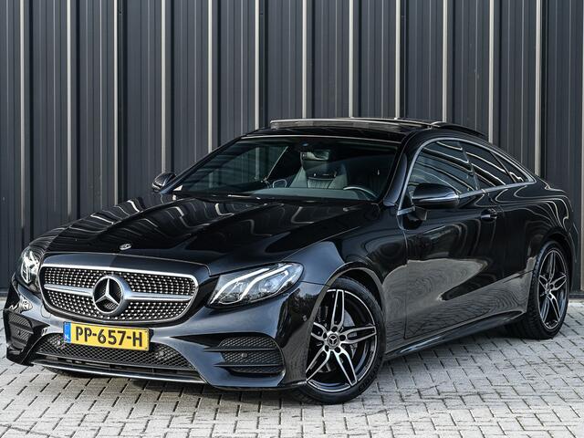 Mercedes-Benz E-KLASSE Coupé 200 Business | AMG-LINE | NL-AUTO | PANORAMADAK | CAMERA | SFEERVERLICHTING | LEDER | STOELVERWARMING | EL. VERST. STOEL| CRUISE CONTROL | DAB | LED