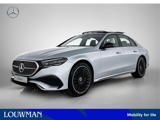 Mercedes-Benz E-KLASSE 300 e Sport Edition | Premium Pakket | Winter pakket | Nightpakket | Leder pakket | Trekhaak | 20 inch AMG velgen zwart | 360°-camera | Stoelventilatie voor | Burmester® 4D sound system | MBUX Superscreen |
