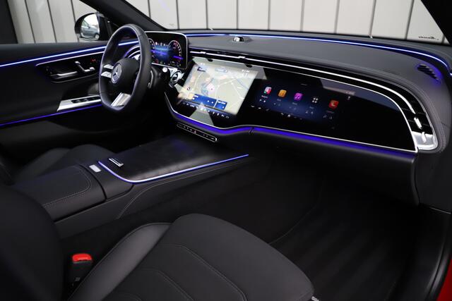 Mercedes-Benz E-KLASSE 400e AMG 4-Matic | 381PK | Luchtvering | Achterasbesturing | Head-up | Burmester 4D | Keyless-go | Pano | Distronic | 2024.
