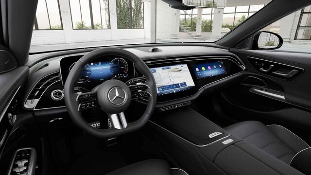 Mercedes-Benz E-KLASSE 300 e Sport Edition | Panoramaschuifdak | Premium | Rijassistentiepakket | Leder | Burmester | 360° camera |