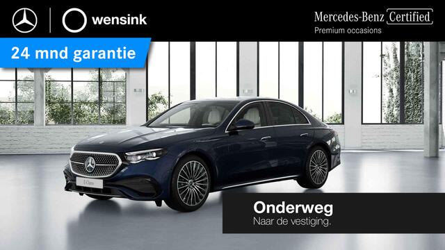 Mercedes-Benz E-KLASSE 400 e 4MATIC AMG Line | Panoramadak | Achterasbesturing | Luchtvering | Hyperscreen | Parkeerpakket | Verlichte Grille | Rijassistentiepakket |