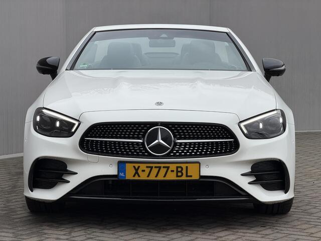 Mercedes-Benz E-KLASSE Cabrio 200 AMG Line / Burmester / Matrix / Nekverwarming / elektr. Stoelen + Memory / 360 Cam / BENZ Parfumering / Dashcam /