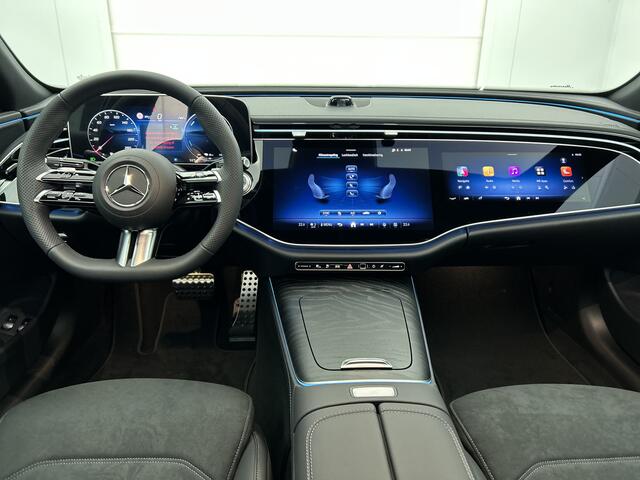 Mercedes-Benz E-KLASSE 300 e Sport Edition | Trekhaak | Nightpakket | GUARD 360° vehicle protection Plus | Adaptieve Cruisecontrol | Digital Light | 360° camera | Panoramaschuifdak | Augmented Reality navigatie |