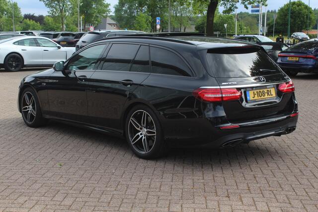 Mercedes-Benz E-estate AMG 43 4MATIC Premium Plus / Panoramadak / 360Camera / Leder / Memory seats / 19'' / Luchtvering / Navigatie / Stoelverwarming