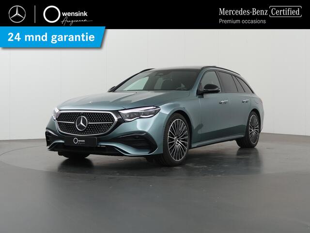 Mercedes-Benz E-estate 300 e AMG Line | Panoramadak | Premium plus | Trekhaak | 20 inch | Night pakket |