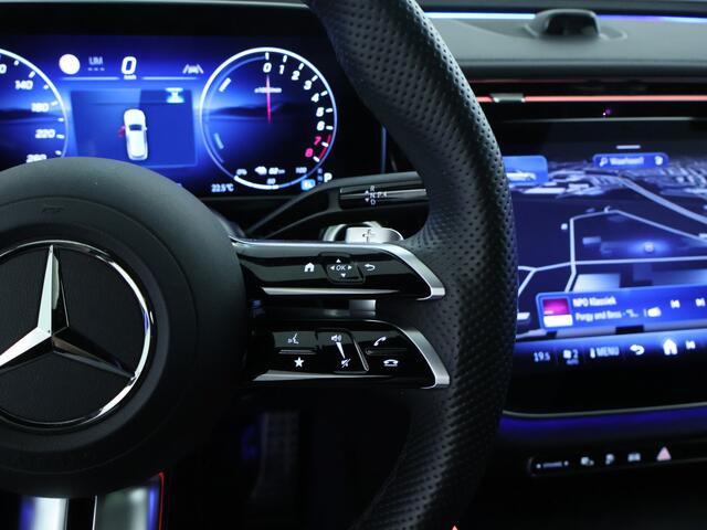 Mercedes-Benz E-estate 300 e AMG Line | Panoramadak | 360° camera | Luchtvering | Trekhaak | Burmester 4D | Inclusief 24 maanden MB Certified garantie voor Europa.