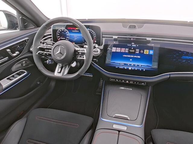 Mercedes-Benz E-estate Mercedes-AMG 53 4MATIC+ AMG DYNAMIC PLUS Pakket | 21 Inch AMG Velgen | Panorama Schuif-Kanteldak | AMG Driver's Package | Trekhaak | Burmester® . Inclusief 48 maanden MB Certified garantie voor Europa.