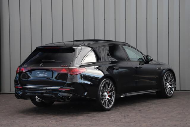 Mercedes-Benz E-estate AMG 53 Hybrid 4-MATIC+ | 612PK | Luchtvering | Achterasbesturing | Head-up | Carbon | Burmester 4D | Keyles-go | Sfeerverlichting | Digital-light | AMG Drivers-pack | 2024.