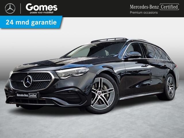 Mercedes-Benz E-estate 300 e | Panoramadak | RijAssistentiepakket | AMG Line | 360° camera | DIGITAL LIGHT | Memory pakket | Keyless-GO Elektrische achterklep