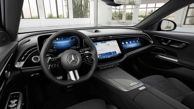 Mercedes-Benz E-estate 300 e AMG Line | Panoramadak | Superscreen | Night pakket | Trekhaak | 360 camera | Rij assistentiepakket |