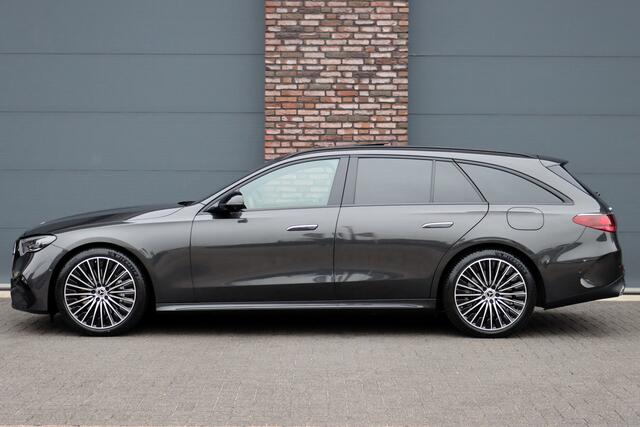 Mercedes-Benz E-estate 300 e AMG Line | Hyperscreen | Distronic+ | Panoramadak | Memory | Stoelventilatie | Burmester | HUD | Digital Light | Trekhaak | Augemented Reality |