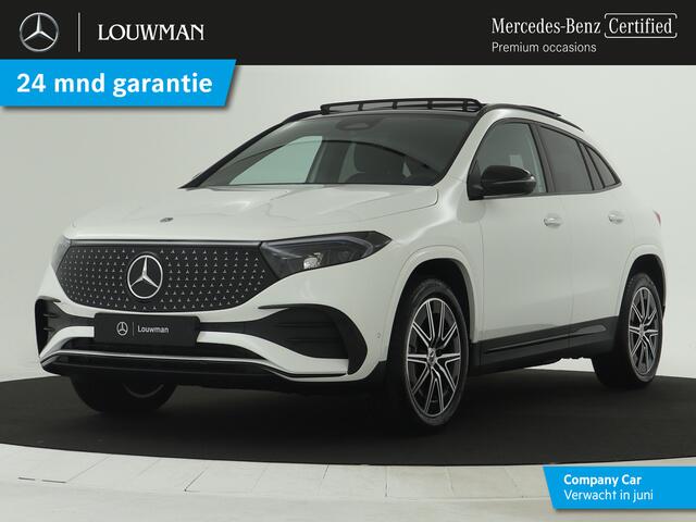 Mercedes-Benz EQA 250+ AMG Line 71 kWh | Nightpakket | Trekhaak | Parkeerpakket met achteruitrijcamera | KEYLESS-GO comfort pakket | GUARD 360° Voertuigbescherming Plus | Winter pakket | EASY PACK achterklep |
