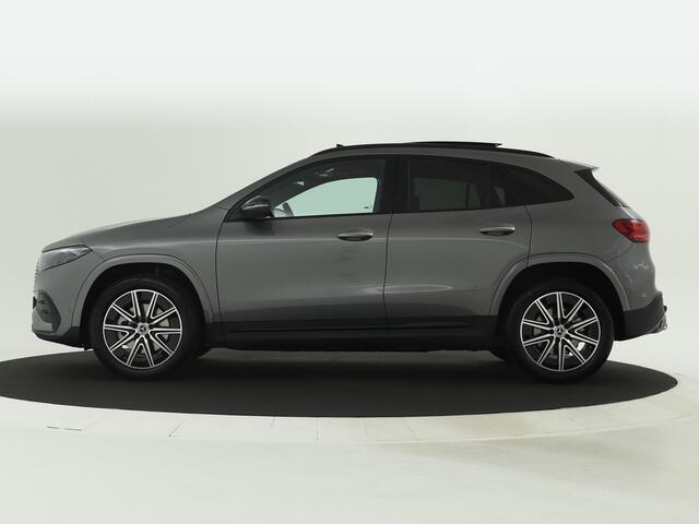 Mercedes-Benz EQA 250+ AMG Line 71 kWh | Trekhaak | Nightpakket | GUARD 360° Voertuigbescherming Plus | KEYLESS-GO comfort pakket | Winter pakket | Parkeerpakket met achteruitrijcamera | Premium pakket | Extra USB-poorten |