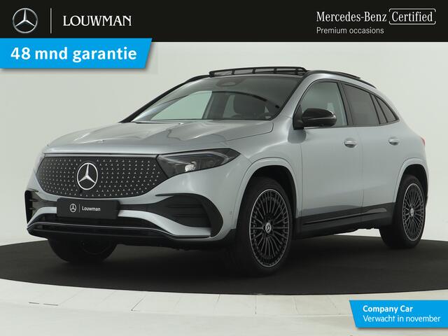 Mercedes-Benz EQA 250+ AMG Line LIMITED 71 kWh | Nightpakket | Premium pakket | Winter pakket | Dodehoekassistent | Parkeerpakket met 360°-camera | GUARD 360° Voertuigbescherming Plus | Burmester Surround Sound systeem | EASY PACK achterklep |