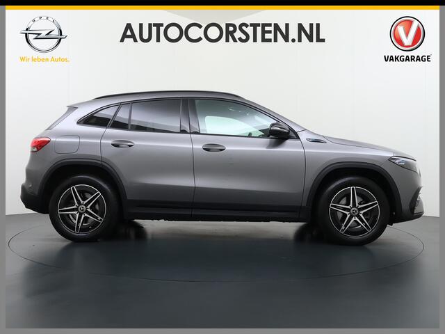 Mercedes-Benz EQA 250 AMG 67kWh Pano-/Schuif-Dak Leer/Alcantara Advanced LED-High-Performance Camera Navi+10" Connect Digital-Dash Camera Sport-St+Verwarmd Ecc 191pk AUT. Night-pakket Connect-20 DAB Actieve park-assist+Rem-assistent Adaptive-Gr-licht Stoelverwarming Elek.A