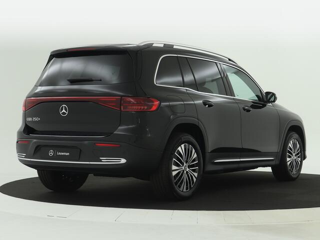 Mercedes-Benz EQB 250+ Business Line 7p. 71 kWh | Parkeerpakket met 360°-camera | GUARD 360° Voertuigbescherming Plus | EASY PACK achterklep | Extra USB-poorten | Dodehoekassistent | Sfeerverlichting | Verwarmde stoelen vooraan |