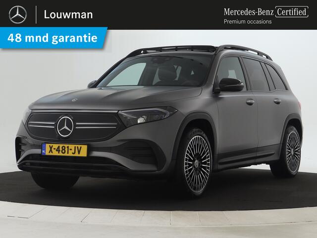 Mercedes-Benz EQB 300 4MATIC AMG Line 7p. 67 kWh | Panoramaschuifdak | Nightpakket | Premium pakket | Sfeerverlichting | | KEYLESS-GO comfort pakket | Stoelverwarming vooraan | MBUX augmented reality voor navigatie | Inclusief 48 maanden MB Certified garantie voor Europa.