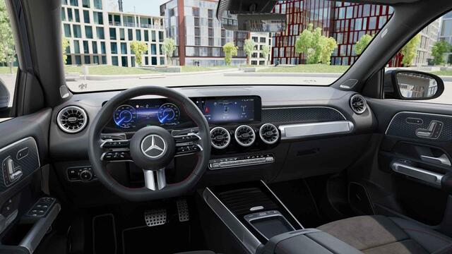 Mercedes-Benz EQB 250+ Business Solution AMG | Panoramaschuifdak | Head-up display | Burmester | 360 graden camera | Night |