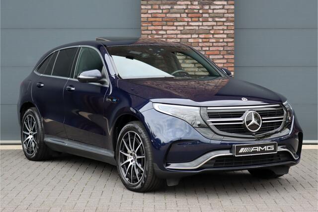 Mercedes-Benz EQC 400 4-MATIC AMG Line 80 kWh | ex BTW ¤39.000,- | Schuifdak | Distronic+ | Memory | Verwarmd Stuurwiel | Surround Camera | Leder | Keyless Go | Augmented Reality | Voorklimatisering |