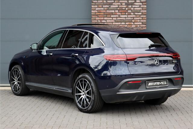 Mercedes-Benz EQC 400 4-MATIC AMG Line 80 kWh | ex BTW ¤39.000,- | Schuifdak | Distronic+ | Memory | Verwarmd Stuurwiel | Surround Camera | Leder | Keyless Go | Augmented Reality | Voorklimatisering |
