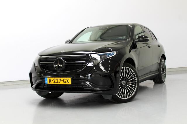 Mercedes-Benz EQC 400 4MATIC Premium Plus AMG Line 80 kWh, Elec-trekhaak, Burmester schuifdak-distronic-memory-verwarmde stoelen-surround-camera-leder-keyless-go