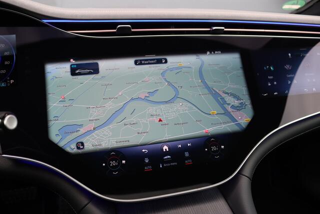 Mercedes-Benz EQE 300 Premium AMG Line 89 kWh | Hyperscreen | Airmatic | Achterasbesturing | Distronic+ | Stoelventilatie | Burmester | HUD | Verwarmd Stuurwiel | Digital Light | Panoramadak | Warmtepomp |