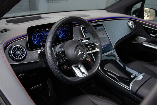 Mercedes-Benz EQE SUV 43 AMG 4MATIC+ 476PK | 360 Cam | ACC | Lane & Side Assist | Burmester | Luchtvering | Pano | Head Up | Ventilatie Stoelen | Treeplanken | Achterasbesturing | NL Auto | Dynamic Select | Keyless entry | 82.603 EX btw | Led | Ambiance verlichting | Multi