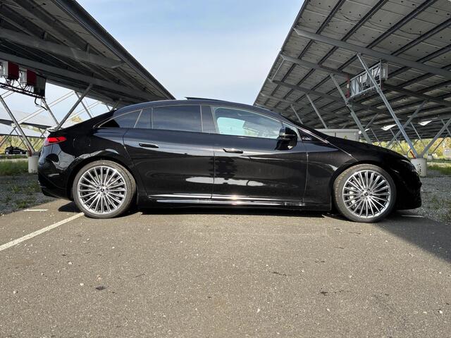 Mercedes-Benz EQE 500 4Matic Business Solution AMG 90 kWh | Premium Plus | Hyperscreen | Panoramadak | Achterasbesturing | Burmester | Stoelverwarming/ventilatie | Winter pakket | Rijassistentiepakket |