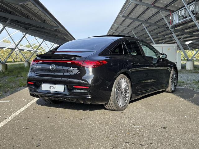 Mercedes-Benz EQE 500 4Matic Business Solution AMG 90 kWh | Premium Plus | Hyperscreen | Panoramadak | Achterasbesturing | Burmester | Stoelverwarming/ventilatie | Winter pakket | Rijassistentiepakket |
