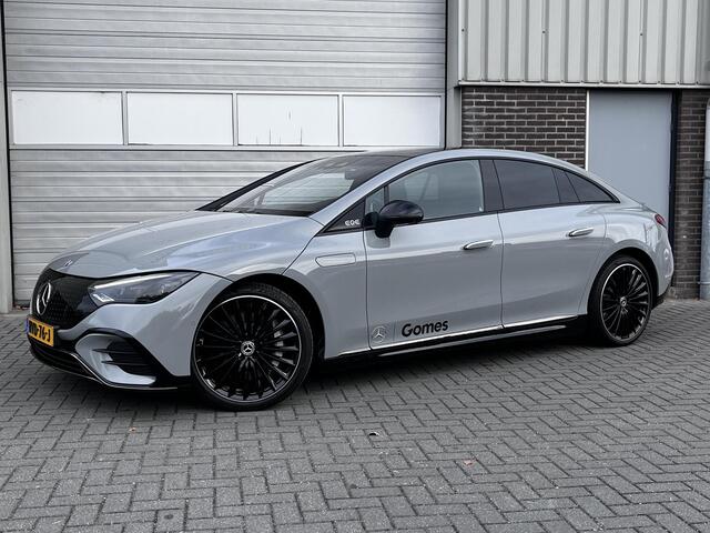 Mercedes-Benz EQE 500 4MATIC AMG Line | Premium Plus | Night Pakket | Rijassistentiepakket Plus | Panoramadak | HYPERSCREEN | 360° Camera | Achterasbesturing | AIRMATIC Luchtvering | Burmester 3D Surround | Head-up Display | DIGITAL LIGHT | Elektrisch Verstelbare Stoelen +