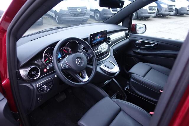 Mercedes-Benz EQV 300 L2 Avantgarde 90 kWh 55.539 incl BTW 6-zitter Leder Stoelkoeling EL. Schuifdeuren LED Navi