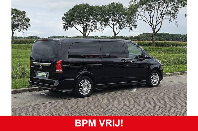 Mercedes-Benz EQV 300 L3 90kWh DC 8-Persoons Mbux + Navi Elektrische-Zijdeuren LED Bumpers-Kleur!