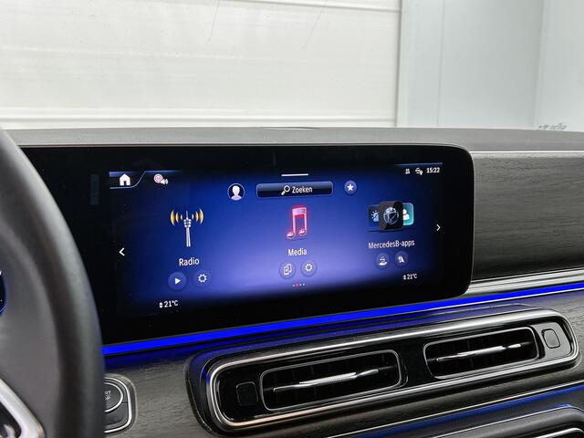 Mercedes-Benz EQV 300 L2 Avantgarde 90 kWh 7-persoons | Airmatic | Burmester surround-sound-system | Alarm klasse 3 | Thermotronic | 360gr Camera | 2 Elektr. Schuifdeuren | 18 Inch Velgenset | Zwart interieur | Privacy Glass | 3 Persoons Comfort