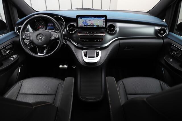 Mercedes-Benz EQV 300 AMG L2 90kWh | Sfeerverlichting | Burmester | Stoelkoeling | 2x Elektr. Schuifdeur | ILS | Memory | Leder | Standkachel | NL-Auto | 2021.