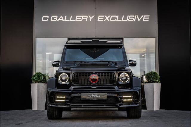 Mercedes-Benz G-KLASSE MANSORY G63 800 Widestar - Panorama | 24 Inch | Burmester | Carbon details | Certificaat | 360 camera
