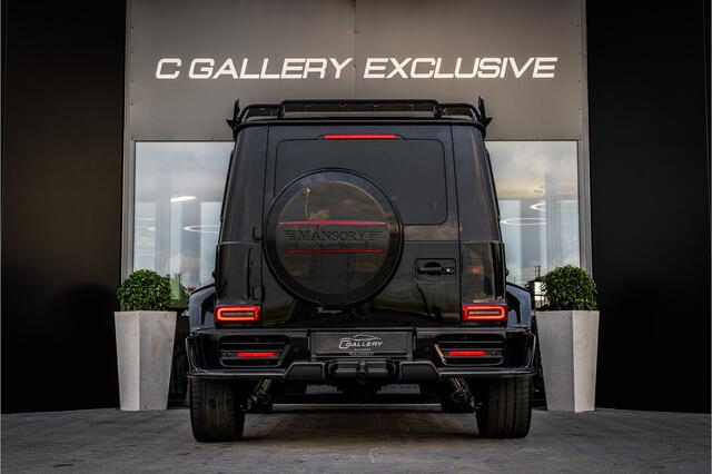 Mercedes-Benz G-KLASSE MANSORY G63 800 Widestar - Panorama | 24 Inch | Burmester | Carbon details | Certificaat | 360 camera