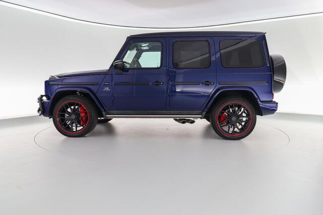 Mercedes-Benz G-KLASSE G63 AMG 585pk Edition 1 |BTW-auto|verlengde garantie|schuif\kantel|Burmester|drivers package|massage stoelen|memory|360 camera|trekhaak|stoelverwarming + ventilatie|