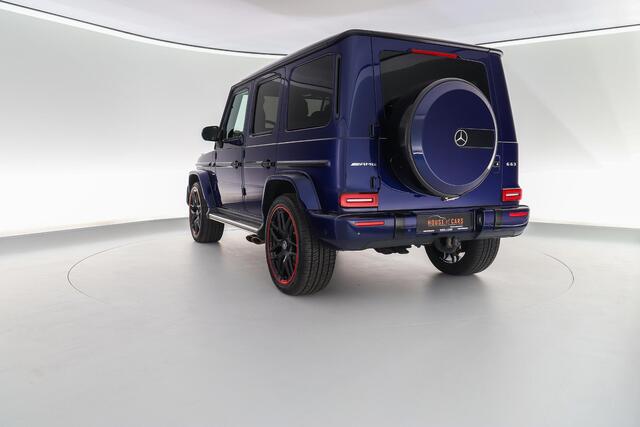 Mercedes-Benz G-KLASSE G63 AMG 585pk Edition 1 |BTW-auto|verlengde garantie|schuif\kantel|Burmester|drivers package|massage stoelen|memory|360 camera|trekhaak|stoelverwarming + ventilatie|