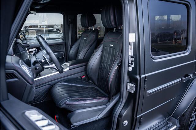 Mercedes-Benz G-KLASSE 63 AMG 585pk ** Manufaktur ** Burmester ** 22inch ** Designo Nachtzwart Magno ** PPF ** NL-auto!
