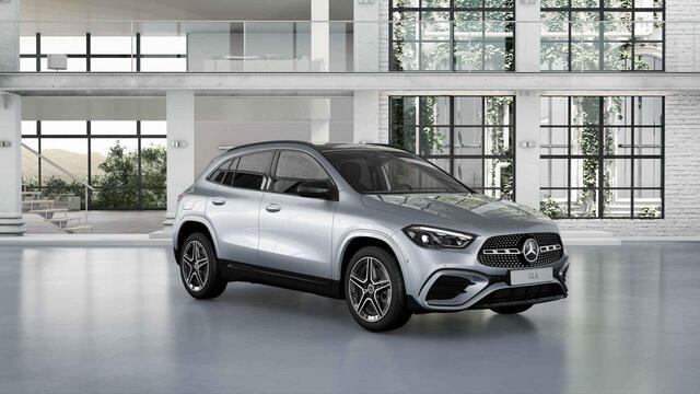 Mercedes-Benz GLA-KLASSE 250e Business Solution AMG | Panoramisch schuifdak | Night pakket | Achteruitrijcamera | Led Koplampen |