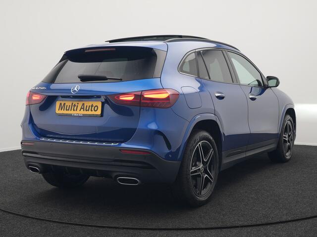 Mercedes-Benz GLA-KLASSE 250 e AMG Line Plug In Hybrid Facelift Night 218pk PHEV | Panodak | Adaptive Cruise | Burmester | 360 Camera | Alcantara Sportstoelen | Widescreen Navi | Keyless | Sfeerverlichting |
