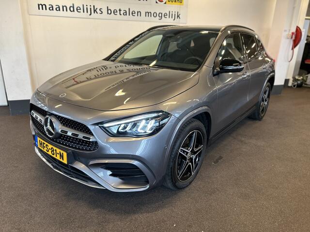 Mercedes-Benz GLA-KLASSE 250 e Star Edition AMG Line | Panoramadak | Facelift | Sfeerverlichting | Achteruitirijcamera | Adaptieve cruise control | Adaptief onderstel | Lane assist | Stoelverwarming | Apple carplay