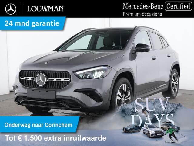 Mercedes-Benz GLA-KLASSE 250 e Plug-In Hybride Trekhaak | Edition Progressive Line | Night Pakket | 11kW Laden | Distronic | Stuur en Stoelverwarming | Inclusief 24 maanden MB Certified garantie voor Europa.