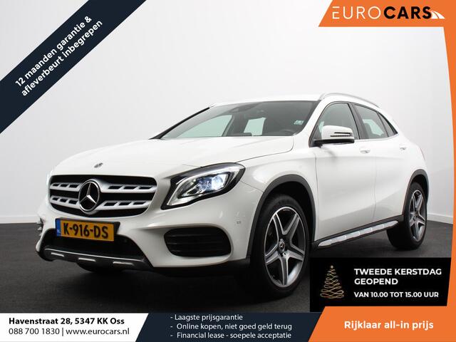 Mercedes-Benz GLA-KLASSE 200 Automaat Premium Plus | AMG Velgen | Climate control | Cruise control | Navigatie | Parkeersensoren | Achteruitrijcamera | Lichtmetalen velgen | Radio | LED | Voorstoelen verwarmd | Apple Carplay/ Android Auto