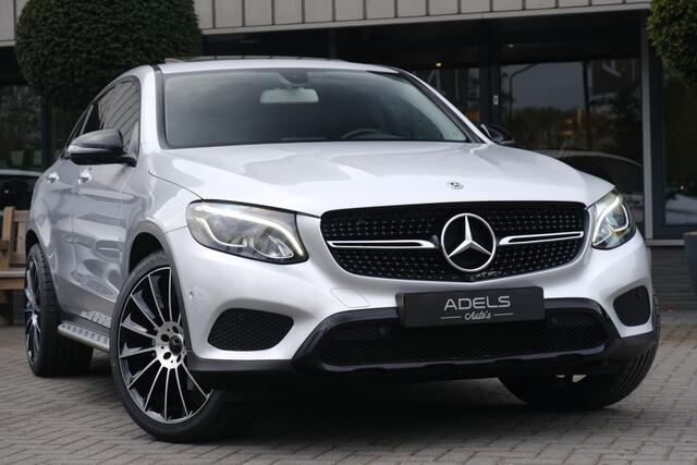 Mercedes-Benz GLC-KLASSE Coupé 250 4MATIC Prestige Night Pakket Schuifdak Trekhaak Leder 360Cam