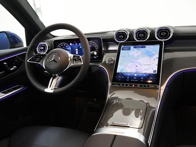 Mercedes-Benz GLC-KLASSE 300e 4MATIC Luxury Line Panoramadak | Apple Carplay | Distronic plus | Memory elek. stoelen | Head Up display | 360 camera | Trekhaak |