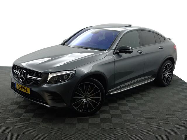 Mercedes-Benz GLC-KLASSE Coupé 250 4MATIC AMG Night Edition Premium Plus Aut- Schuifdak, Burmster, Memory, 360 camera, Treeplanken, Sfeerverlichting